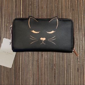Ted Baker Tammy Cat Zip Wallet